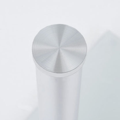 vidaXL Beistelltisch U-Form Transparent 45x30x58 cm Hartglas