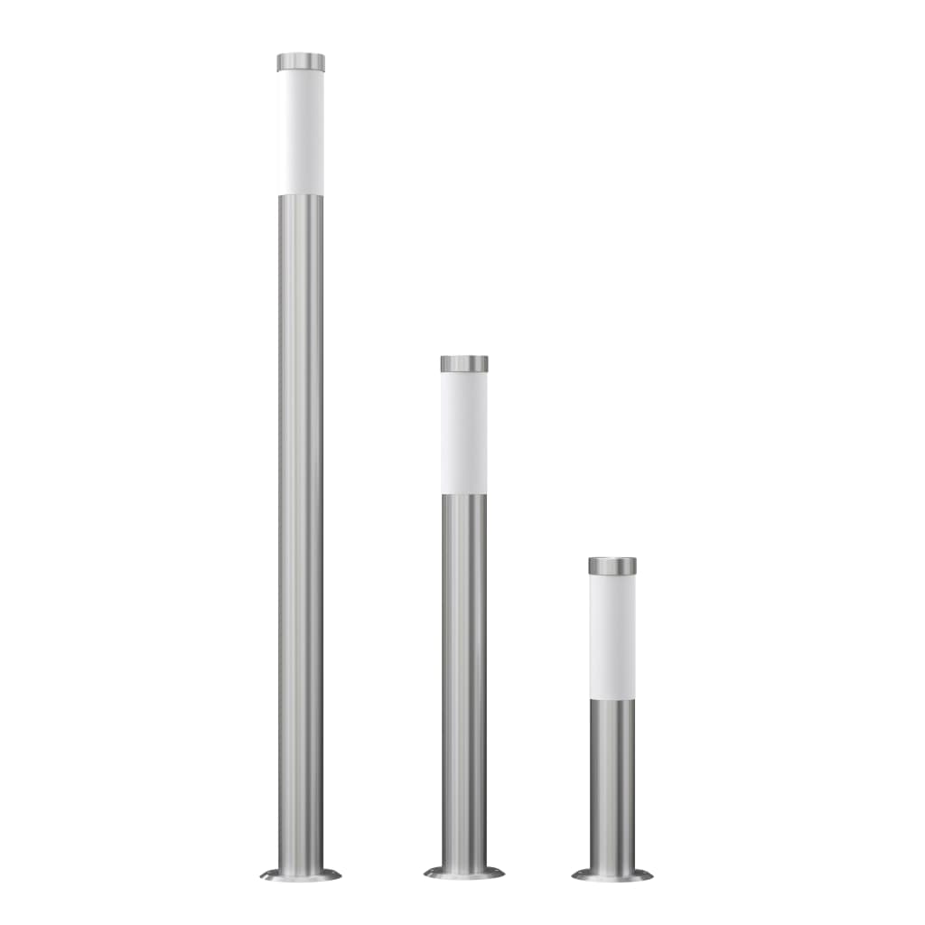 Lot de 3 lampes de jardin