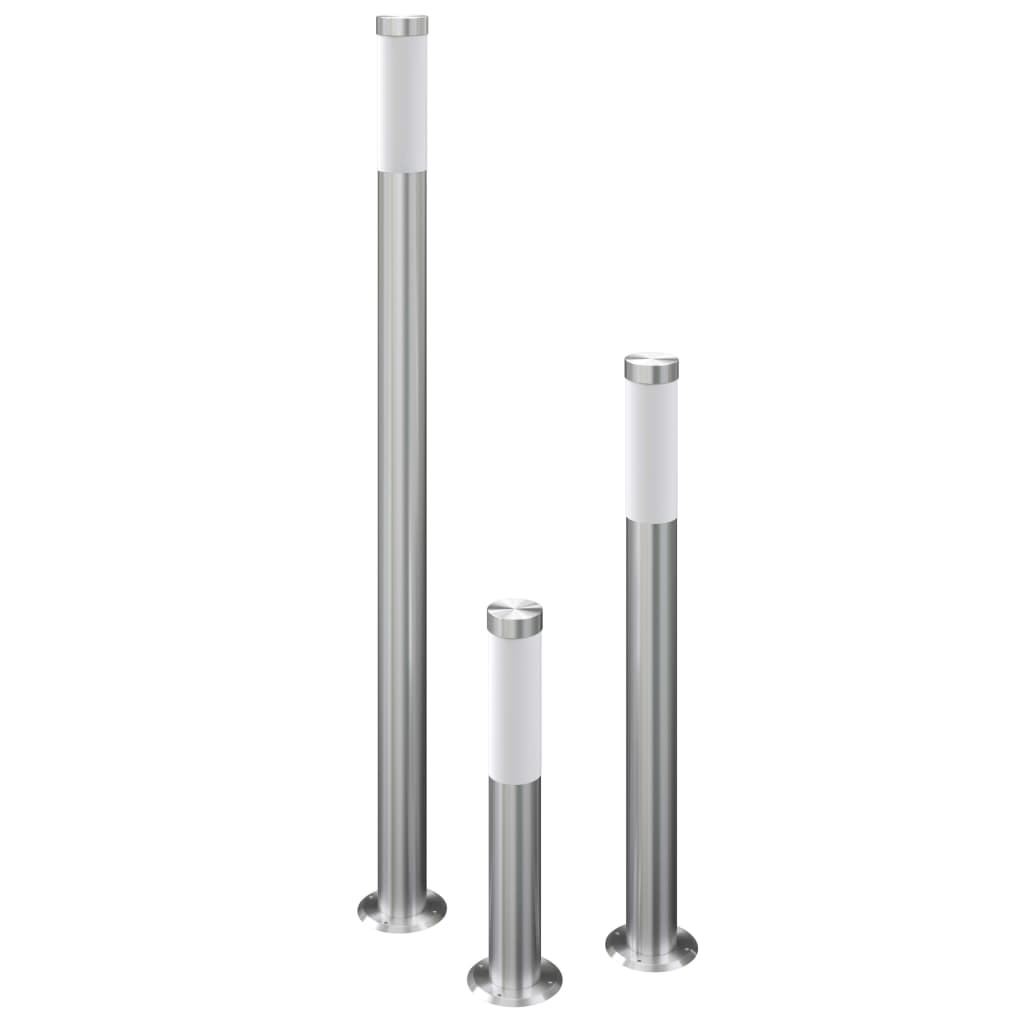 Lot de 3 lampes de jardin