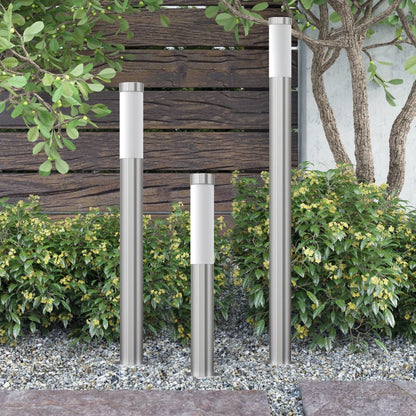 Lot de 3 lampes de jardin
