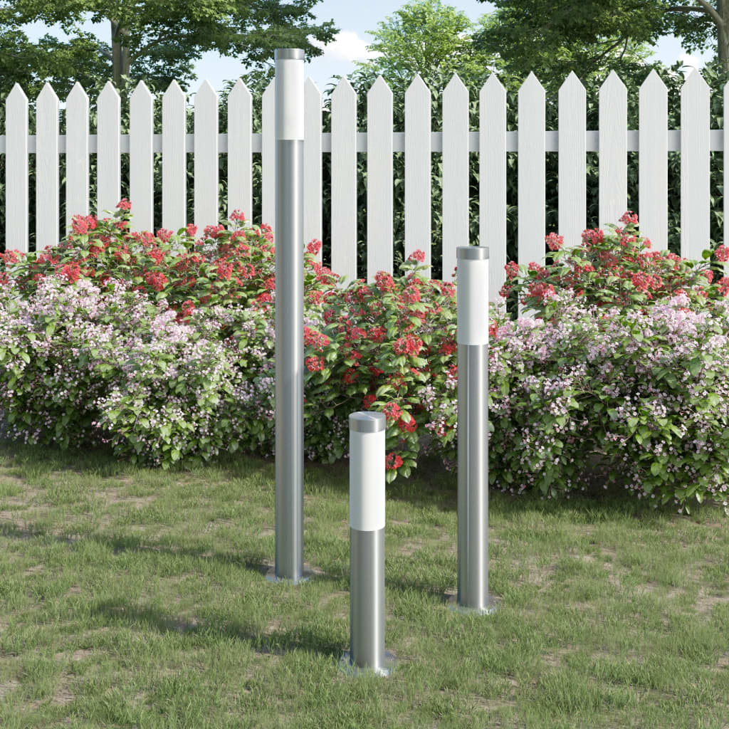 Lot de 3 lampes de jardin