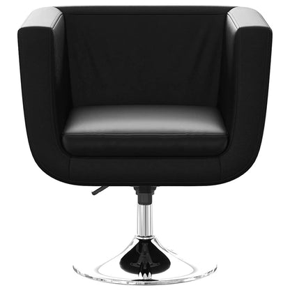 vidaXL Barsessel Schwarz Kunstleder