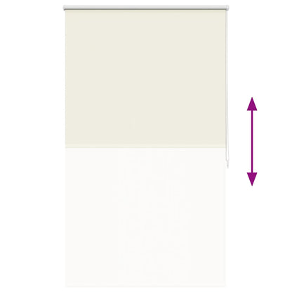 vidaXL Store occultant 84,4 x 175 cm, largeur de tissu 80 cm, Blanc cassé