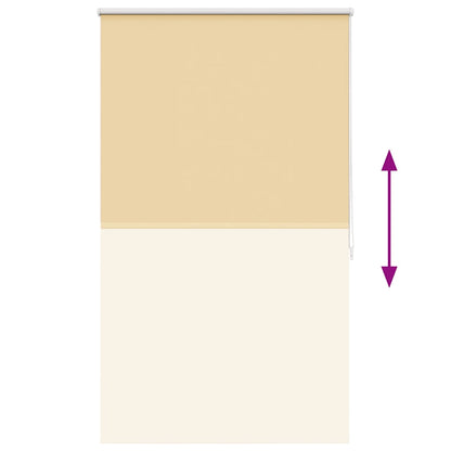 vidaXL Store occultant 84,4 x 175 cm, largeur de tissu 80 cm, beige