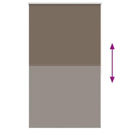 vidaXL Store occultant 84,4 x 175 cm, largeur de tissu 80 cm, marron café
