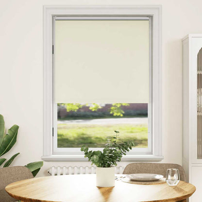 vidaXL Store occultant 104,4 x 175 cm, largeur du tissu 100 cm, blanc cassé
