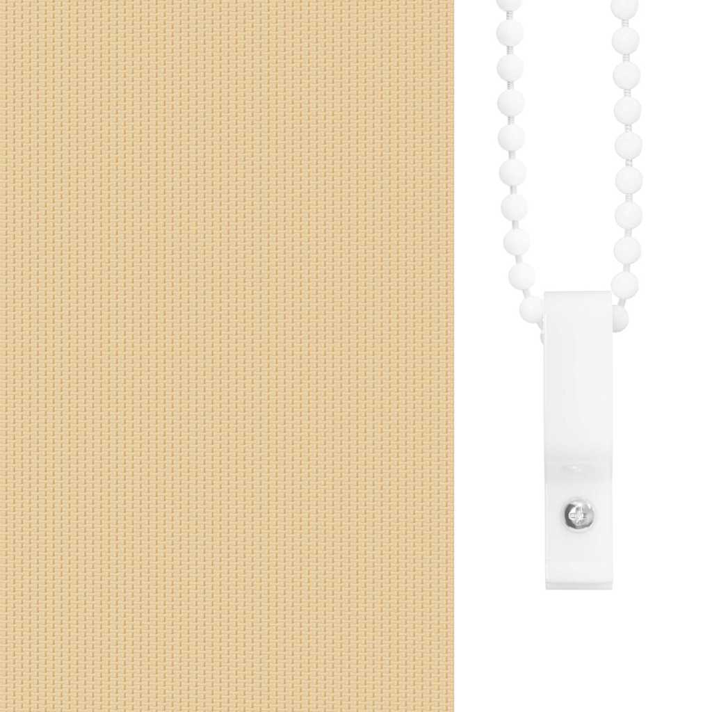 vidaXL Store occultant 104,4 x 175 cm, largeur de tissu 100 cm, beige