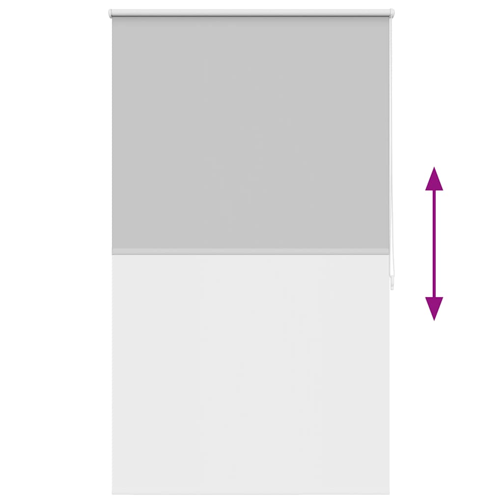 vidaXL Store occultant 104,4 x 175 cm, largeur de tissu 100 cm, gris