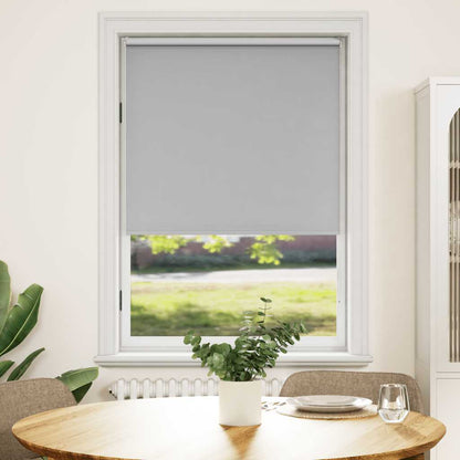 vidaXL Store occultant 124,4 x 175 cm, largeur de tissu 120 cm, gris