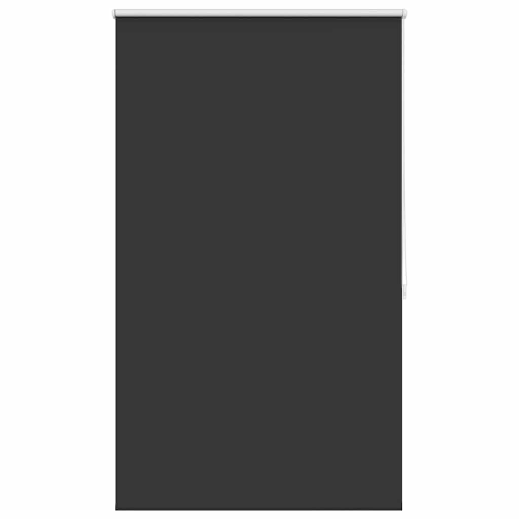 vidaXL Store occultant 124,4 x 175 cm, largeur de tissu 120 cm, noir