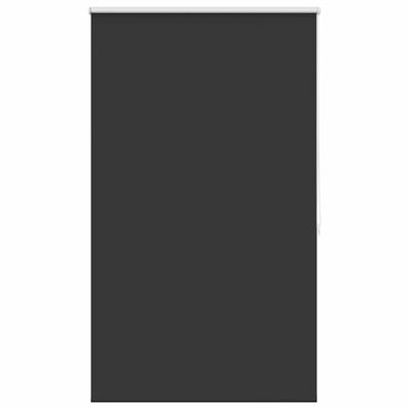 vidaXL Store occultant 124,4 x 175 cm, largeur de tissu 120 cm, noir