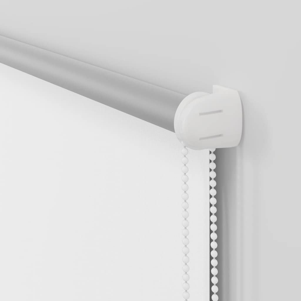 vidaXL Verdunkelungsrollo 144,4 x 175 cm, Stoffbreite 140 cm, Weiß