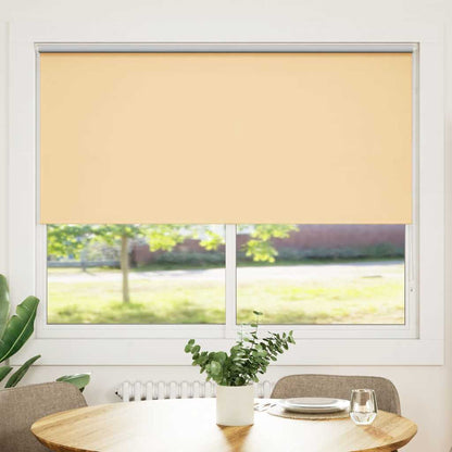 vidaXL Store occultant 164,4 x 175 cm, largeur du tissu 160 cm, beige
