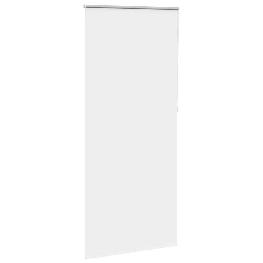 vidaXL Store occultant 84,4 x 230 cm, largeur du tissu 80 cm, blanc