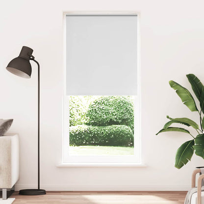 vidaXL Store occultant 84,4 x 230 cm, largeur du tissu 80 cm, blanc