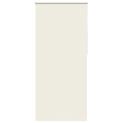 vidaXL Verdunkelungsrollo 84,4 x 230 cm, Stoffbreite 80 cm, Gebrochen Weiß