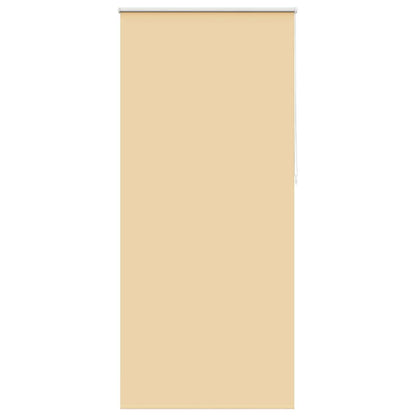 vidaXL Verdunkelungsrollo 84,4 x 230 cm, Stoffbreite 80 cm, Beige