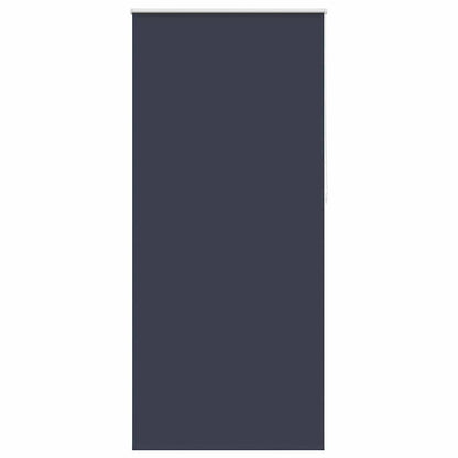 vidaXL Verdunkelungsrollo 84,4 x 230 cm, Stoffbreite 80 cm, Marineblau