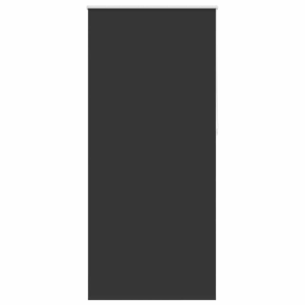 vidaXL Store occultant 84,4 x 230 cm, largeur de tissu 80 cm, noir