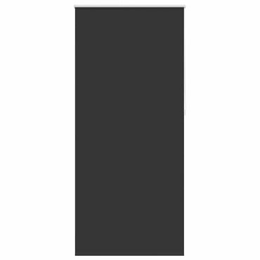 vidaXL Store occultant 84,4 x 230 cm, largeur de tissu 80 cm, noir