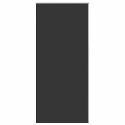 vidaXL Store occultant 84,4 x 230 cm, largeur de tissu 80 cm, noir