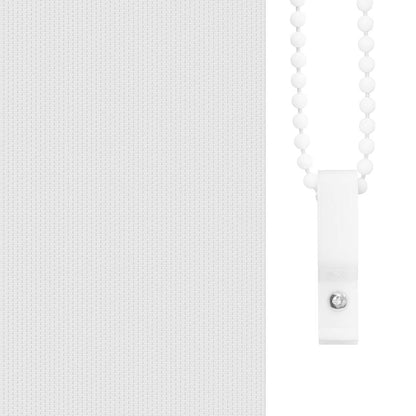 vidaXL Store occultant 124,4 x 230 cm, largeur de tissu 120 cm, blanc