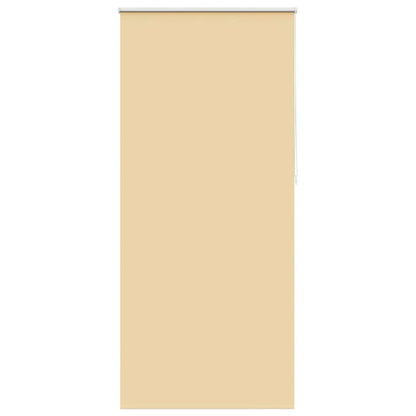 vidaXL Store occultant 124,4 x 230 cm, largeur de tissu 120 cm, Beige