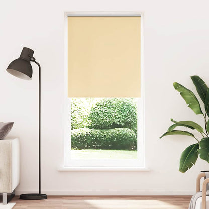 vidaXL Store occultant 124,4 x 230 cm, largeur de tissu 120 cm, Beige