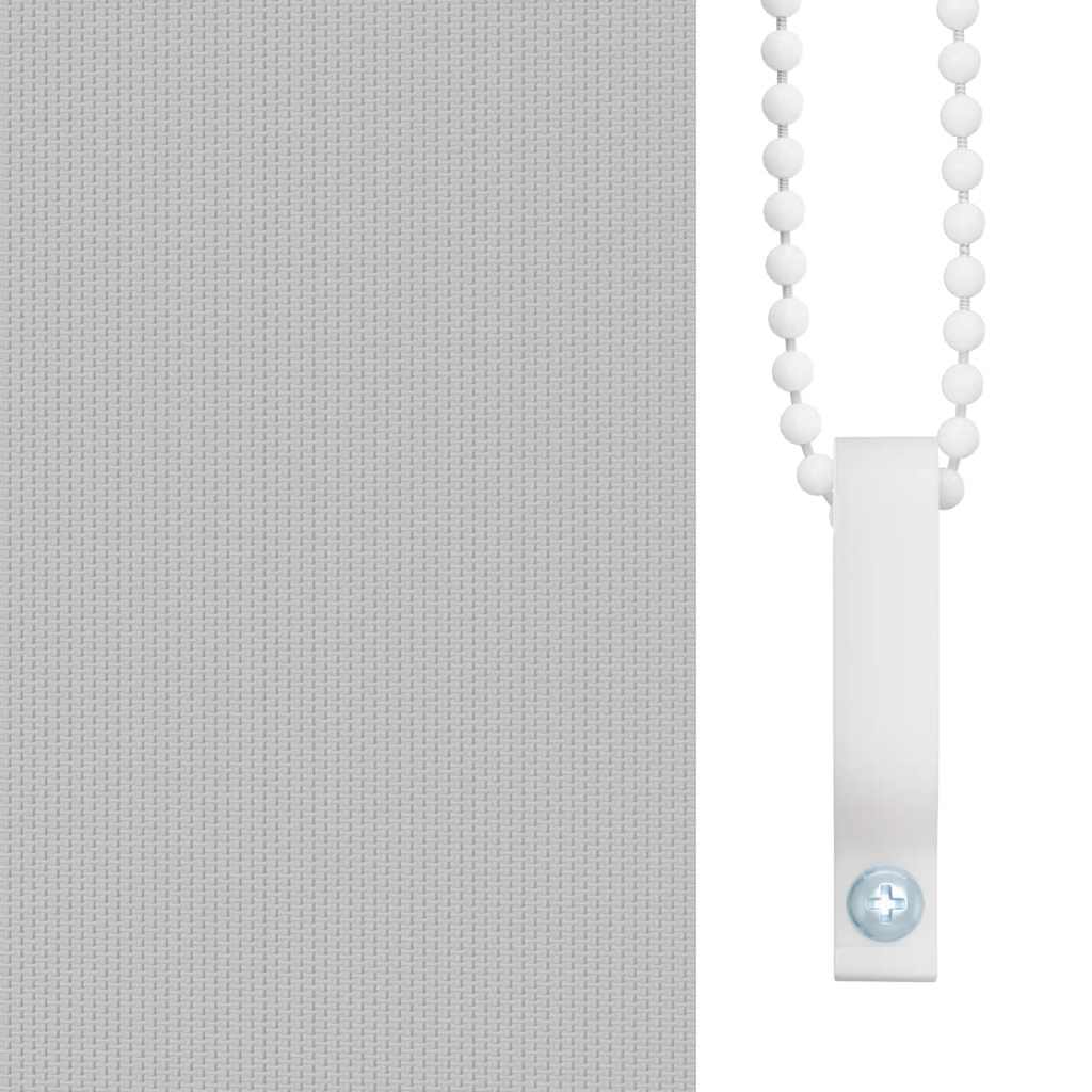vidaXL Store occultant 124,4 x 230 cm, largeur du tissu 120 cm, gris