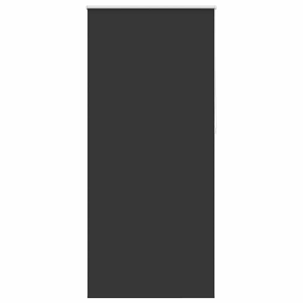vidaXL Store occultant 124,4 x 230 cm, largeur de tissu 120 cm, noir