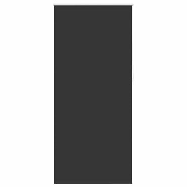 vidaXL Store occultant 124,4 x 230 cm, largeur de tissu 120 cm, noir