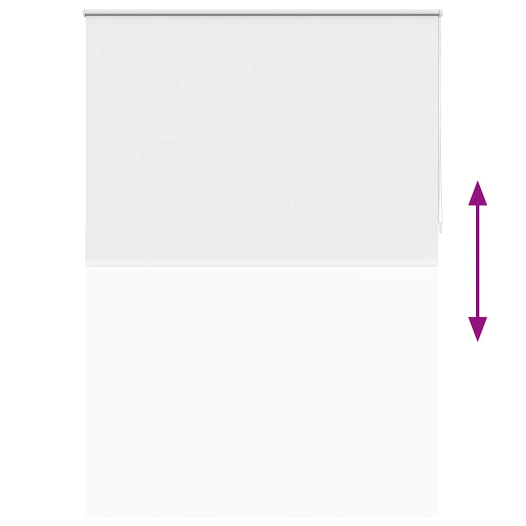vidaXL Store occultant 144,4 x 230 cm, largeur de tissu 140 cm, blanc