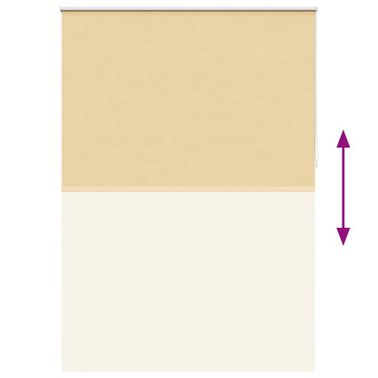 vidaXL Store occultant 144,4 x 230 cm, largeur de tissu 140 cm, beige