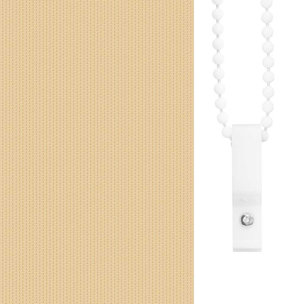 vidaXL Store occultant 144,4 x 230 cm, largeur de tissu 140 cm, beige