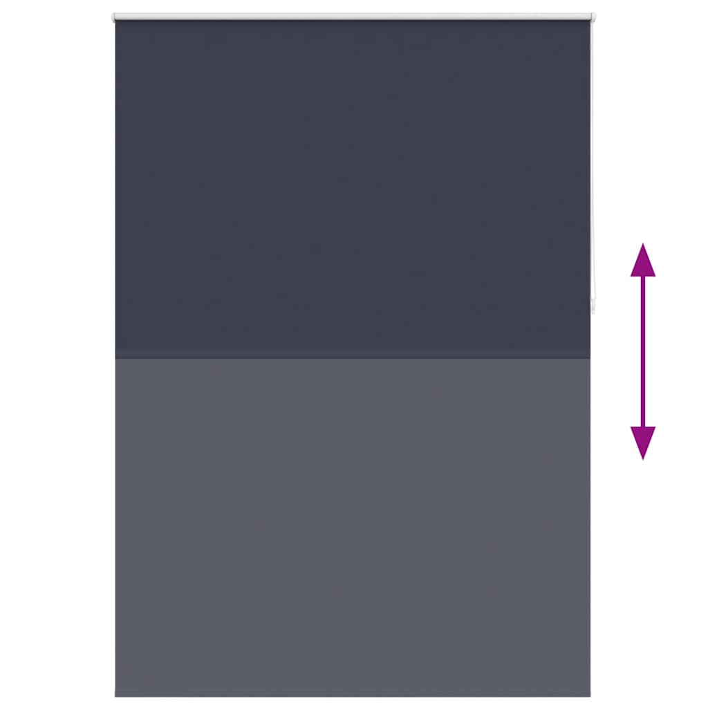 Verdunkelungsrollo 144,4 x 230 cm, Stoffbreite 140 cm, Marineblau