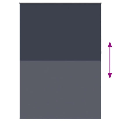 Verdunkelungsrollo 144,4 x 230 cm, Stoffbreite 140 cm, Marineblau