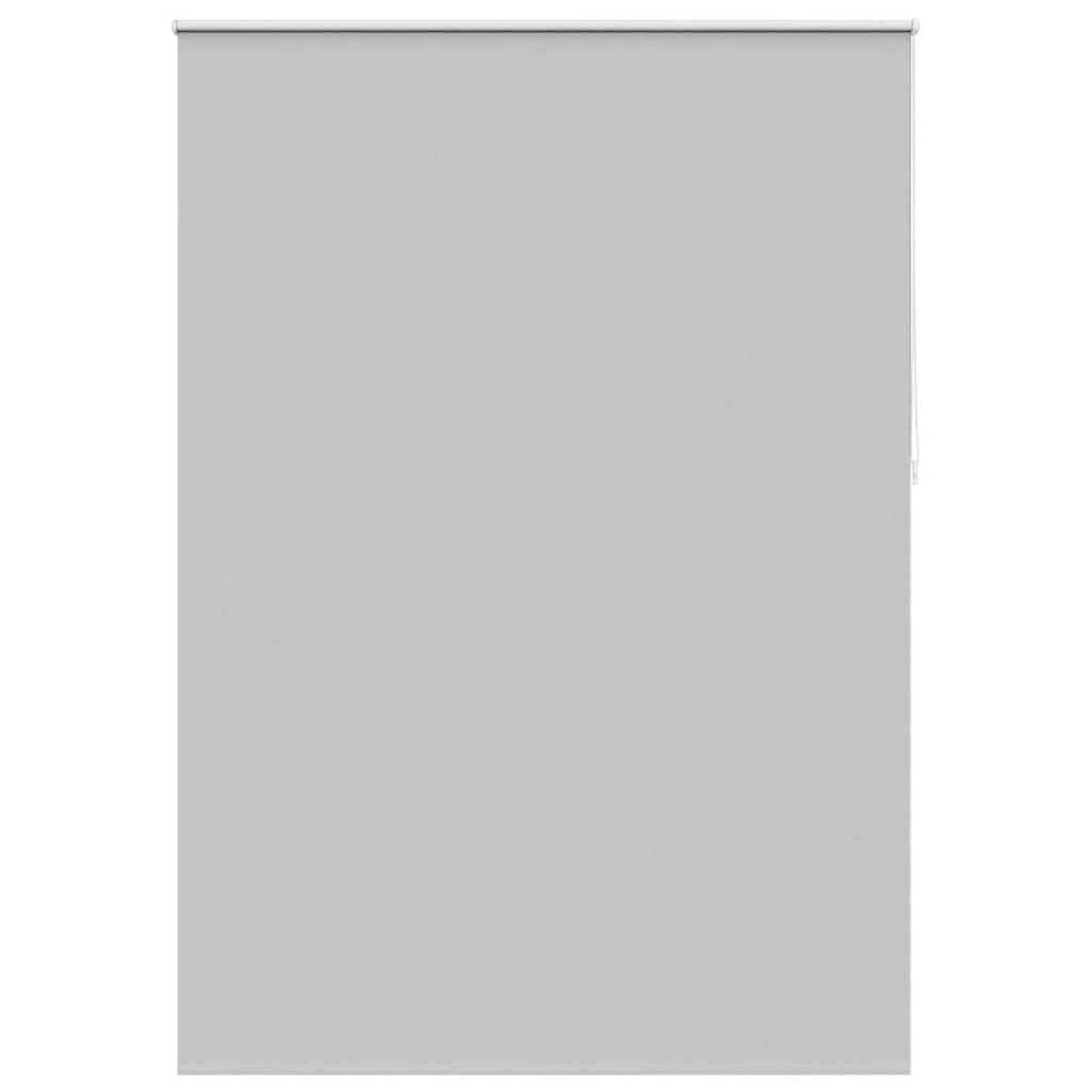vidaXL Verdunkelungsrollo 144,4 x 230 cm, Stoffbreite 140 cm, grau