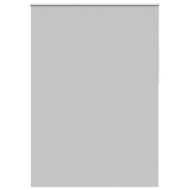 vidaXL Store enrouleur occultant 144,4 x 230 cm, largeur du tissu 140 cm, gris