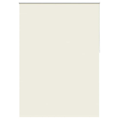 vidaXL Verdunkelungsrollo 164,4 x 230 cm, Stoffbreite 160 cm, Gebrochen Weiß