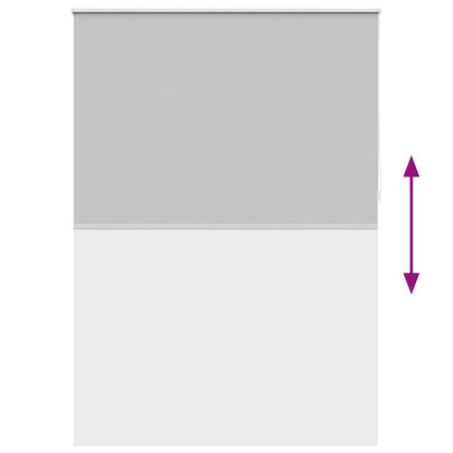vidaXL Store occultant 164,4 x 230 cm, largeur de tissu 160 cm, gris