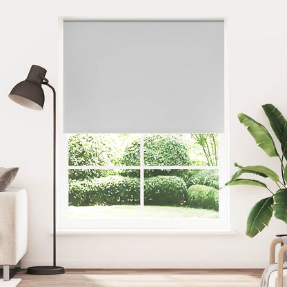 vidaXL Store occultant 164,4 x 230 cm, largeur de tissu 160 cm, gris