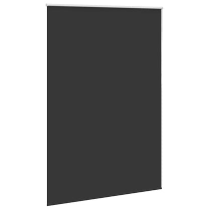 vidaXL Store occultant 164,4 x 230 cm, largeur du tissu 160 cm, noir