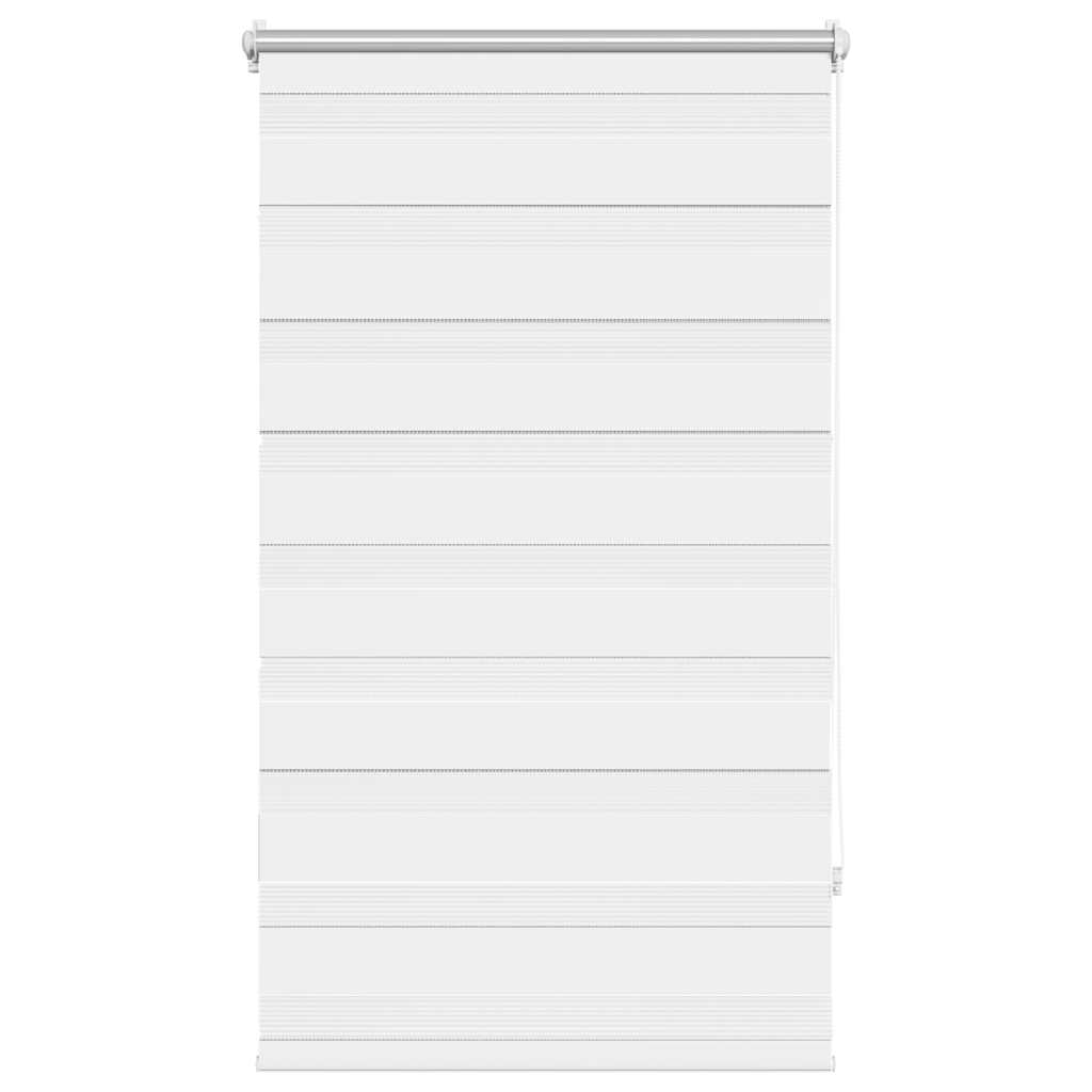 vidaXL Store Jour Nuit 70,9 x 120 cm, largeur de tissu 66,7 cm, blanc