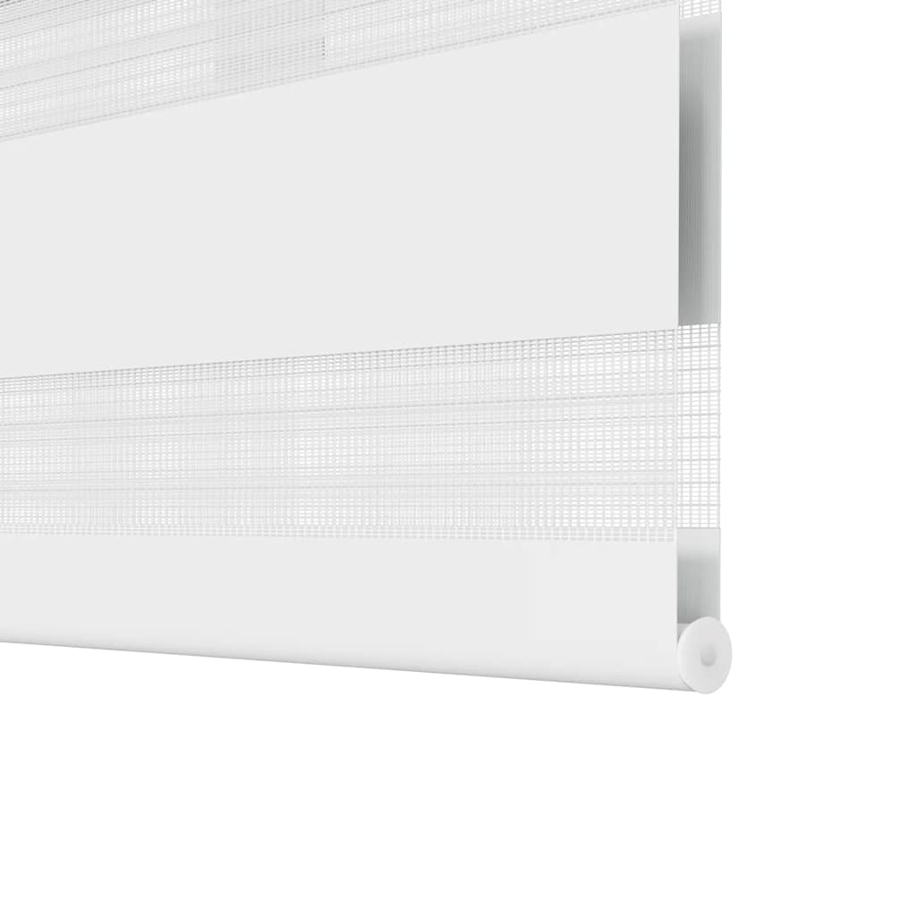 vidaXL Store Jour Nuit 70,9 x 120 cm, largeur de tissu 66,7 cm, blanc