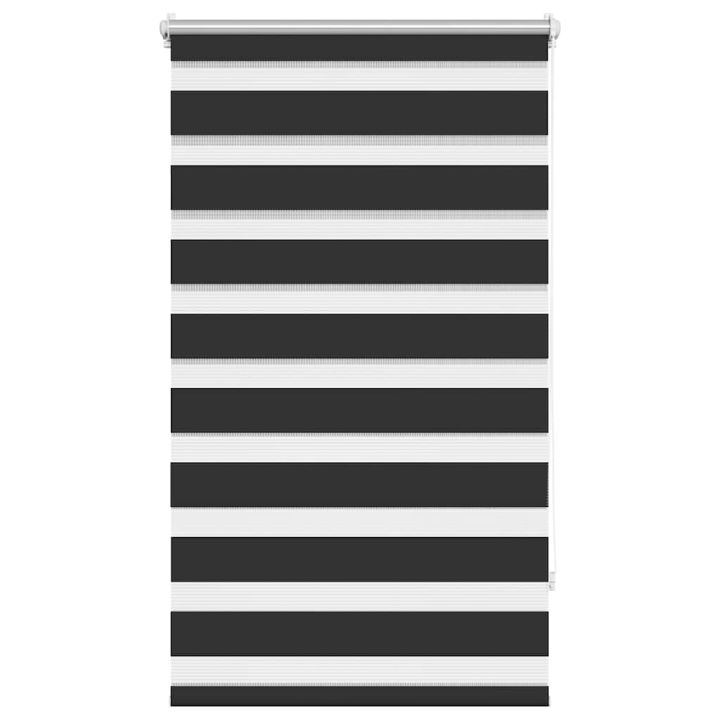 vidaXL Store double tissu 70,9 x 120 cm, largeur de tissu 66,7 cm, noir