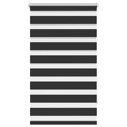 vidaXL Store double tissu 70,9 x 120 cm, largeur de tissu 66,7 cm, noir