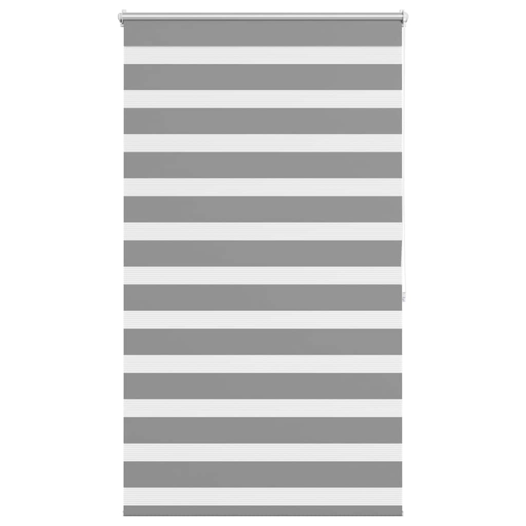 vidaXL Store enrouleur jour nuit 80,9 x 175 cm, largeur de tissu 76,7 cm, gris