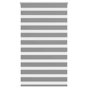 vidaXL Store enrouleur jour nuit 80,9 x 175 cm, largeur de tissu 76,7 cm, gris