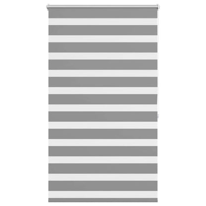 vidaXL Store enrouleur jour nuit 80,9 x 175 cm, largeur de tissu 76,7 cm, gris