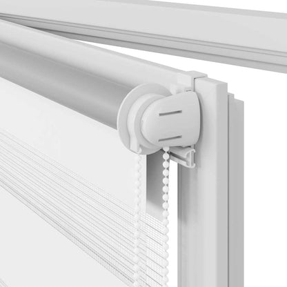 vidaXL Store jour/nuit 100,9 x 175 cm, largeur du tissu 96,7 cm, blanc
